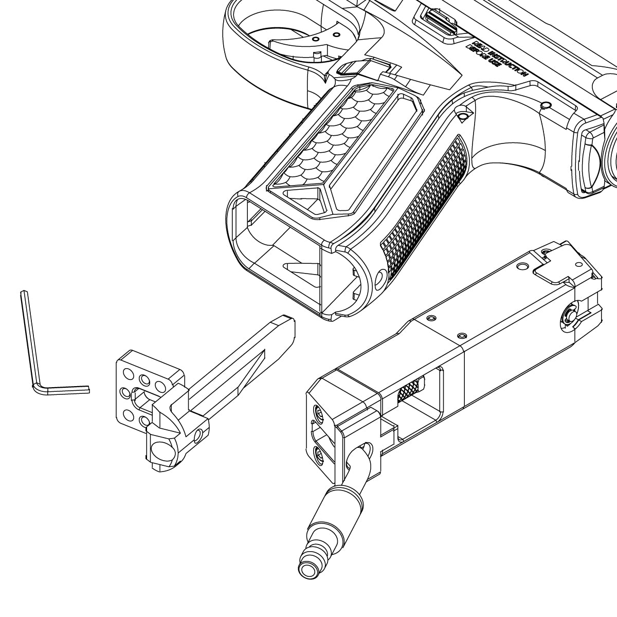 Comment changer de module pour passer de Glock à AAP-01 avec le kit Infinite v2